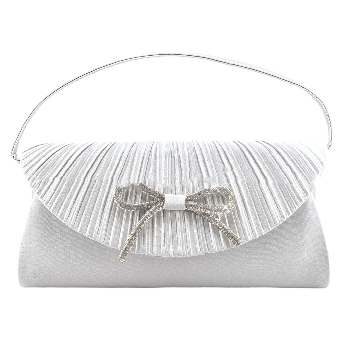 Women's Bowknot Dinner Bag - worn as crossbody on city street