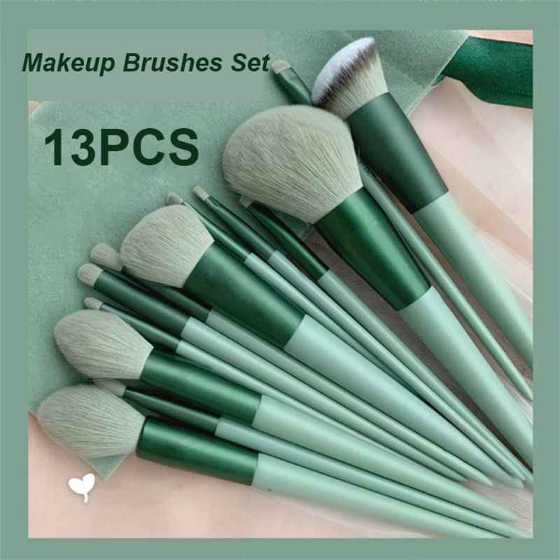 Title 1, 13 Pcs Makeup Brush Set for flawless applicatio...