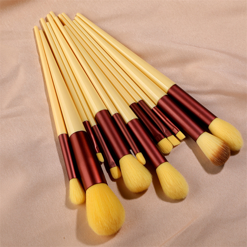 Title 12, 13 Pcs Makeup Brush Set for flawless applicatio...