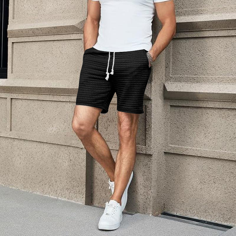 Title 3, Herren Loose Casual Hose mit geradem Bein in Un...