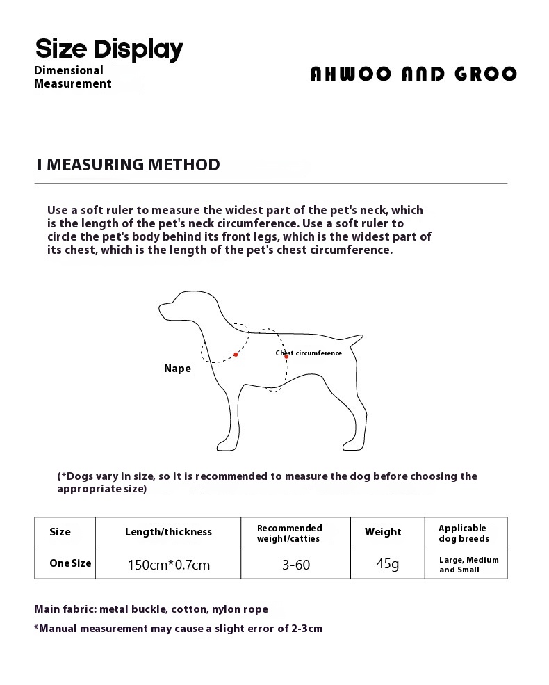 Title 3, Guinzaglio per cani a prova di esplosione con i...