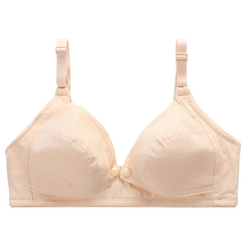 Title 1, Soft And Comfortable Pure Cotton Back Nursing Bra