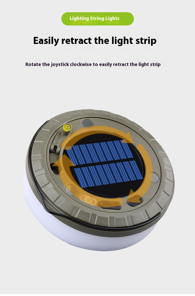 Title 11, Spoljna Solarna Kamperska Lampa za Šator Prenos...