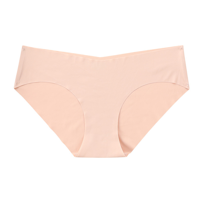 Title 4, Seamless One-piece Womens Briefs Nude Cotton L...