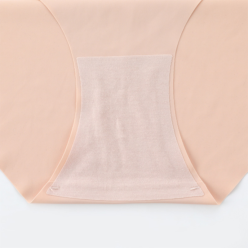 Title 8, Seamless One-piece Womens Briefs Nude Cotton L...