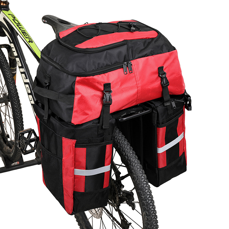 Title 3, Rhinoceros Bicycle Rear Storage Bag Three-in-on...