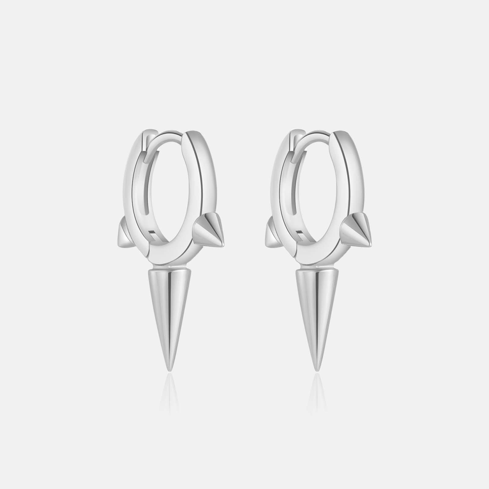 Title 3, S925 Sterling Silver Tapered Drop Earrings