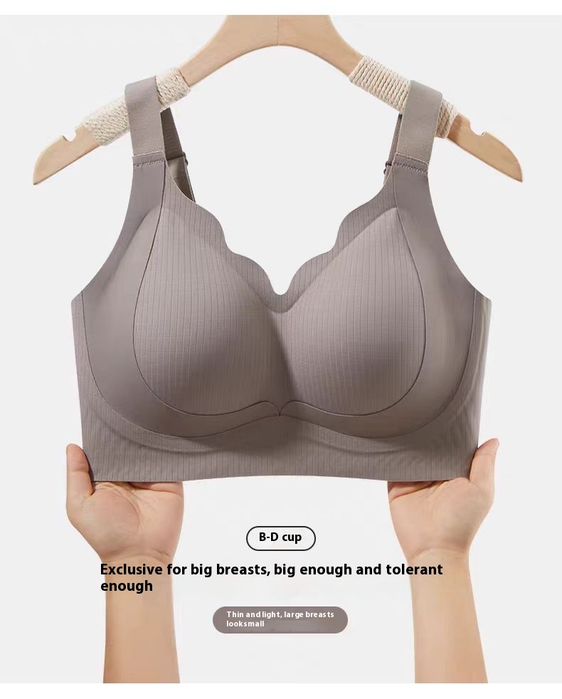 Title 4, Full Cup Plus Size Soft Support Seamless Breast...