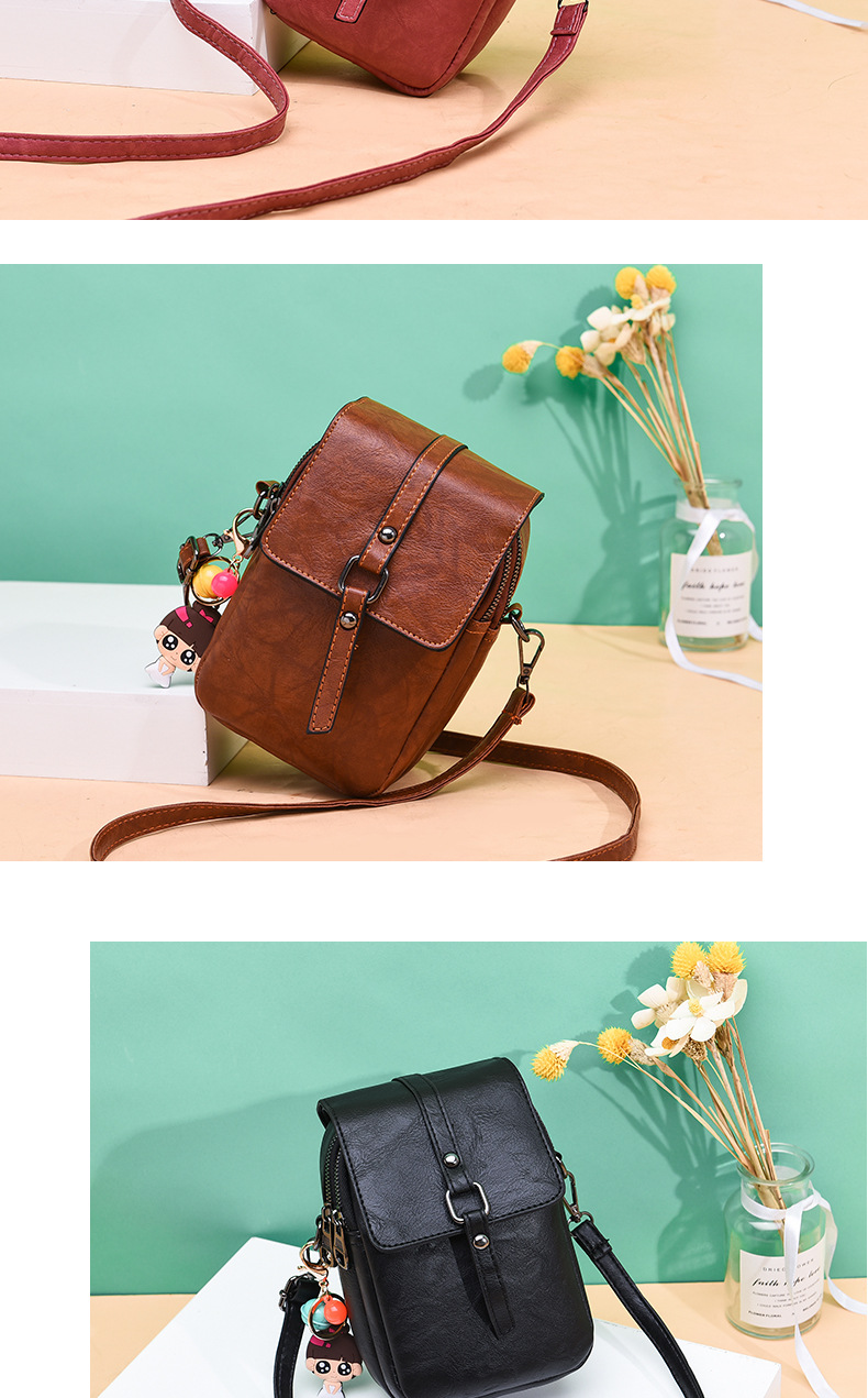 Title 7, One Shoulder Messenger mobile phone bag