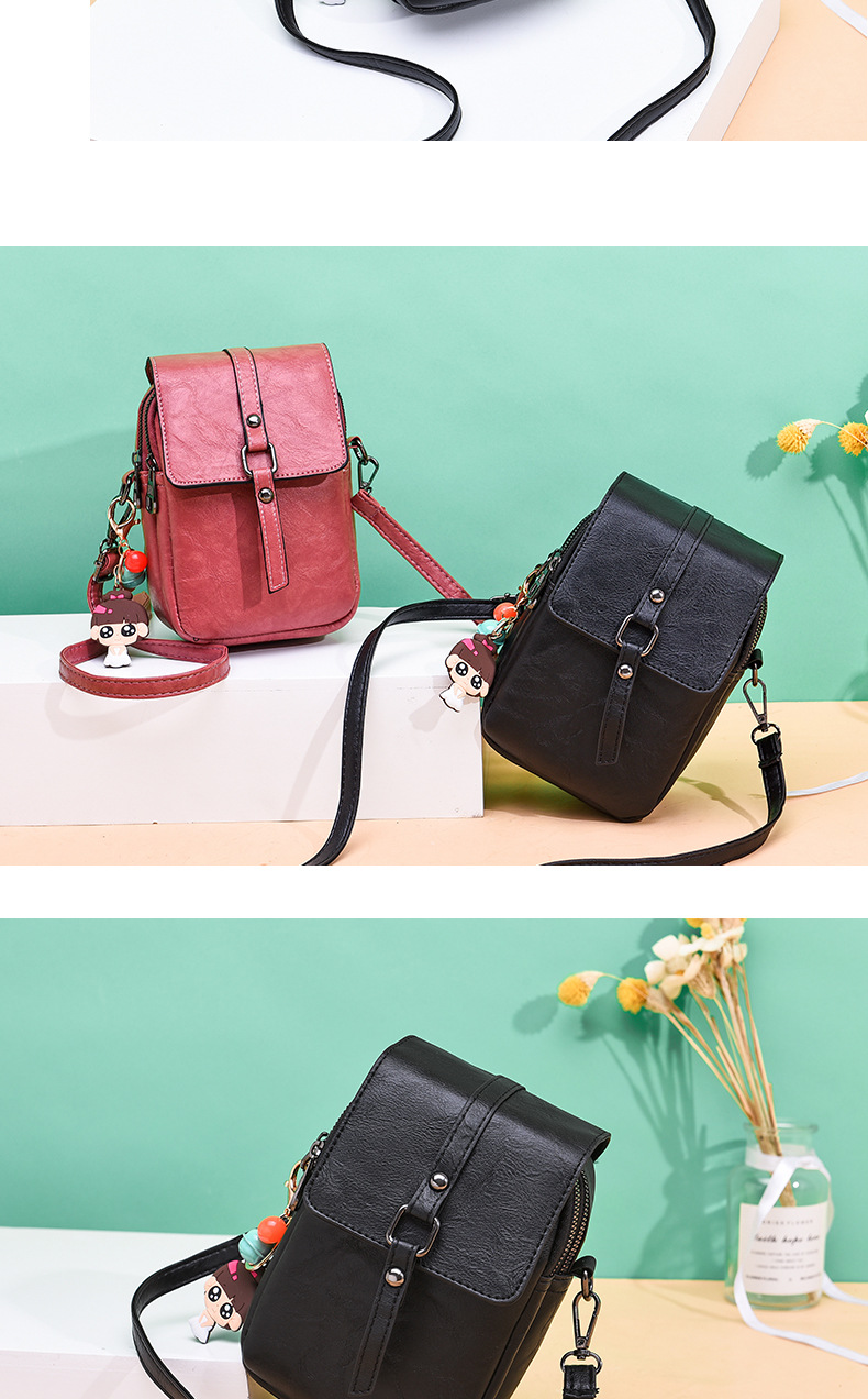 Title 8, One Shoulder Messenger mobile phone bag