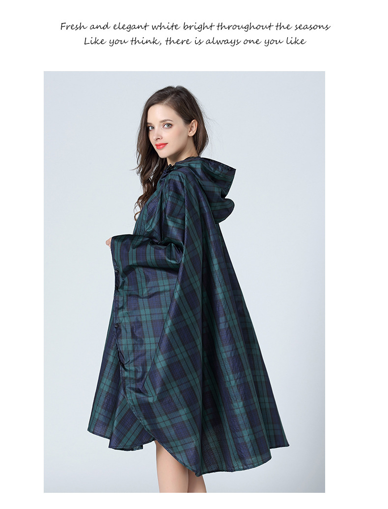 Title 2, Fashion Unisex Fashion Cape-style Raincoat