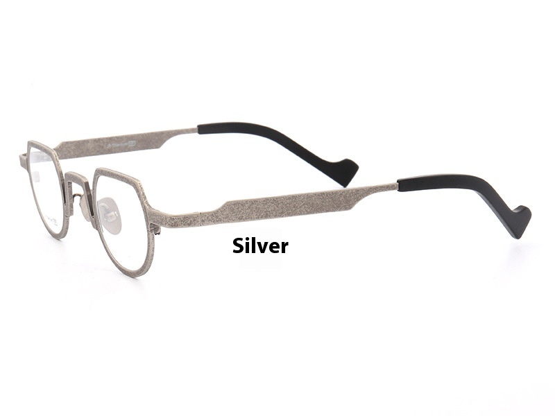 Title 6, Retro Ultra Light Pure Titanium Glasses Frame