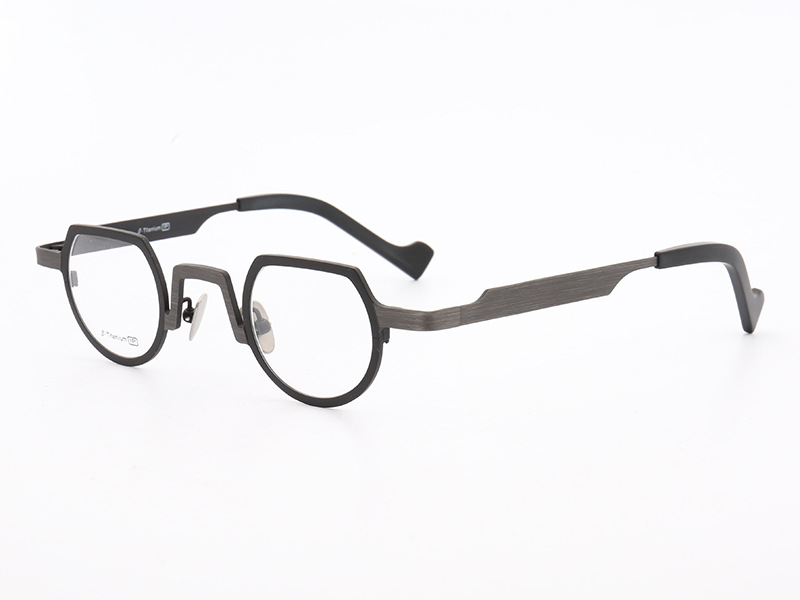 Title 7, Retro Ultra Light Pure Titanium Glasses Frame