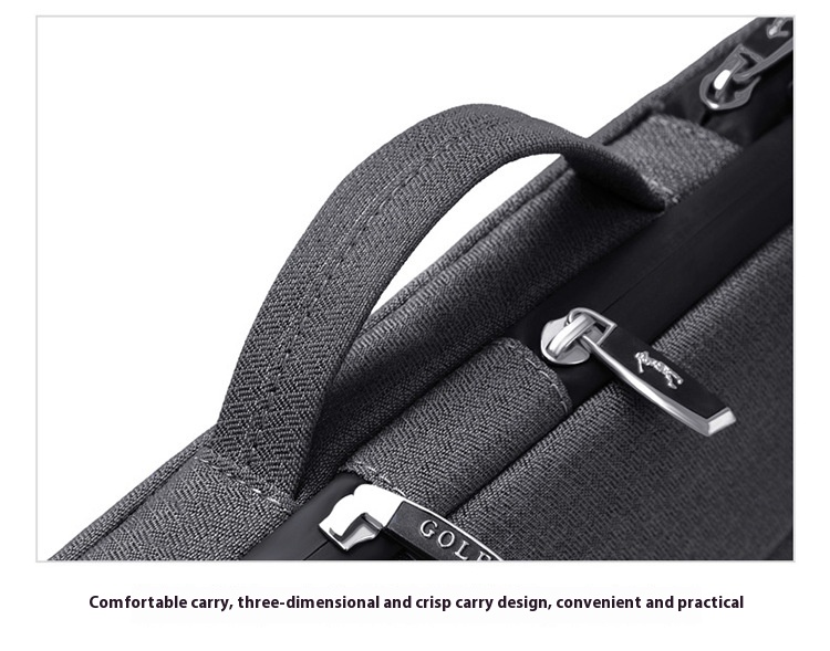 GOLF bag interior close-up and padding