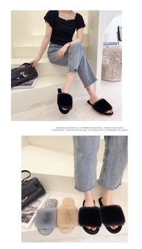 Women's Home Flat Warm Online Influencer Fashion Cotton Slippers