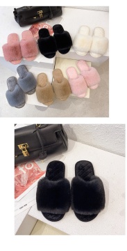 Women's Home Flat Warm Online Influencer Fashion Cotton Slippers