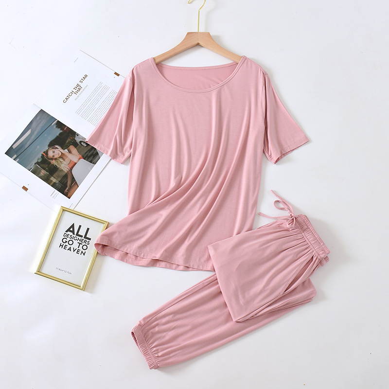 Title 17, Solid Color Pajamas Women