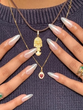 Advanced Almond French Finished Manicure