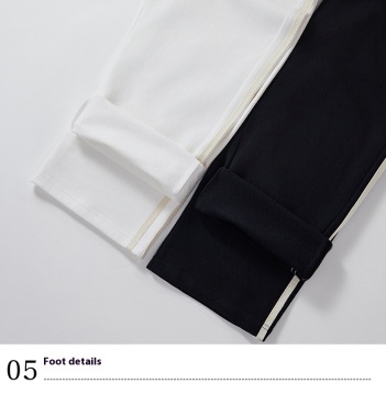 Cotton Terry High Street Track Loose Autumn Sweatpants