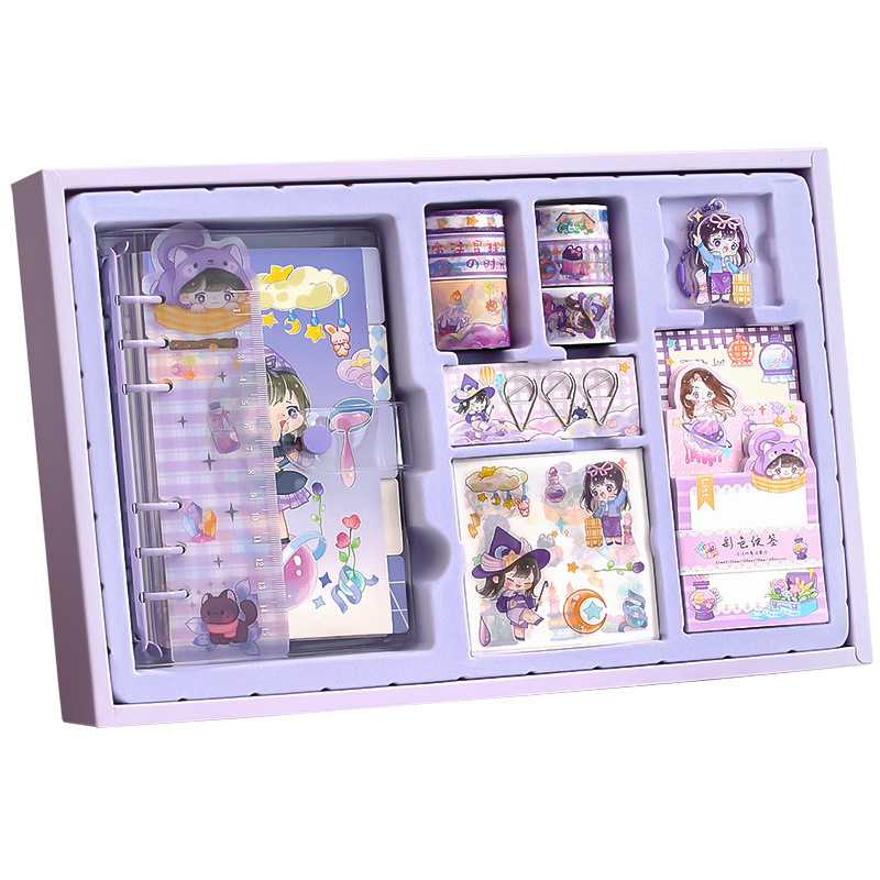 Title 1, Cute Girl Heart Journal Book Creative Gift Box