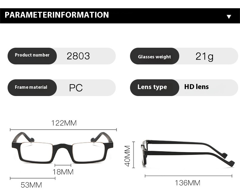 Title 1, New HD Reading Glasses For The Elderly Reading ...