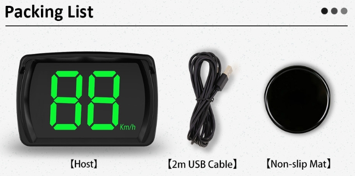 Title 2, Head-Up Display Autosnelheid Velometer HUD Head...