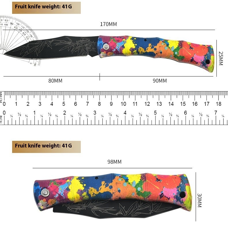 Title 3, Folding Outdoor Portable Fruit Knife