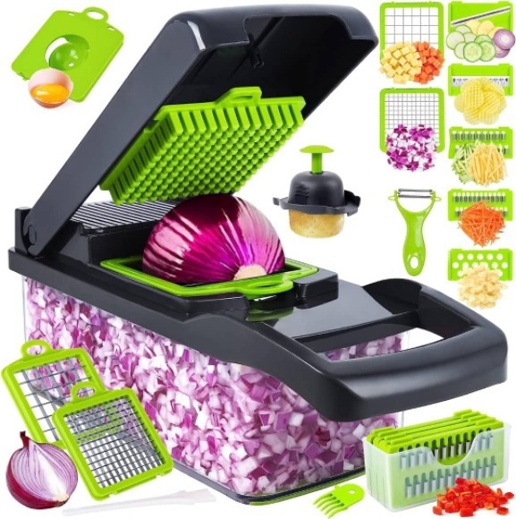 Title 2, Chopper Storage Fantastic Kitchen Shred Dicing ...