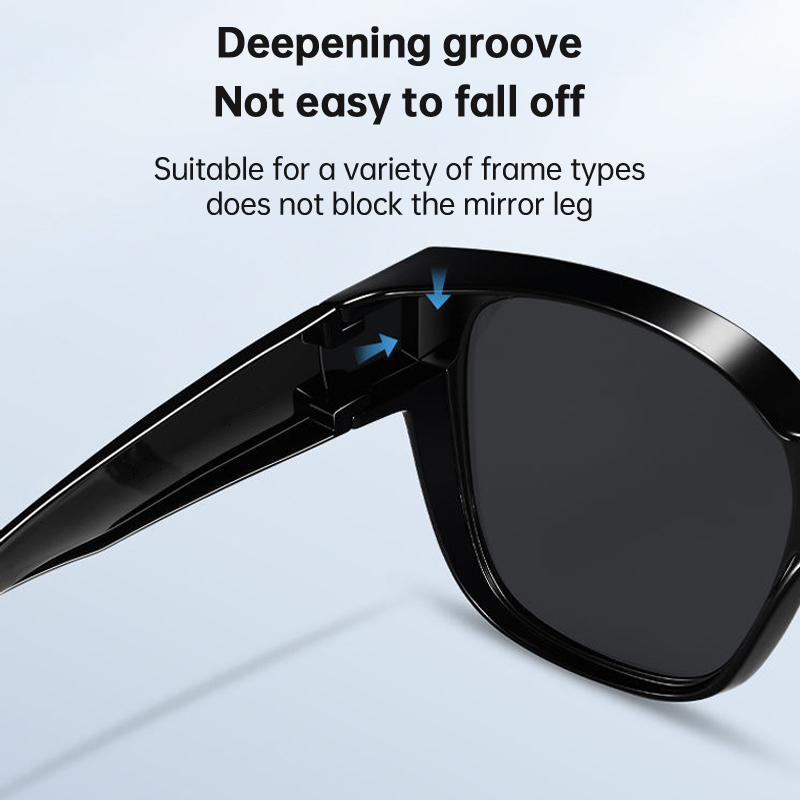 Polarized Fit Over Glasses Sunglasses UV Protection. Classic & Retro Non-Bulky Style - Specially designed over the glasses sunglasses, fit over for men women prescription eyeglasses or reading glasses. Polarized Lens Brings Clear & Comfortable Vision - TA