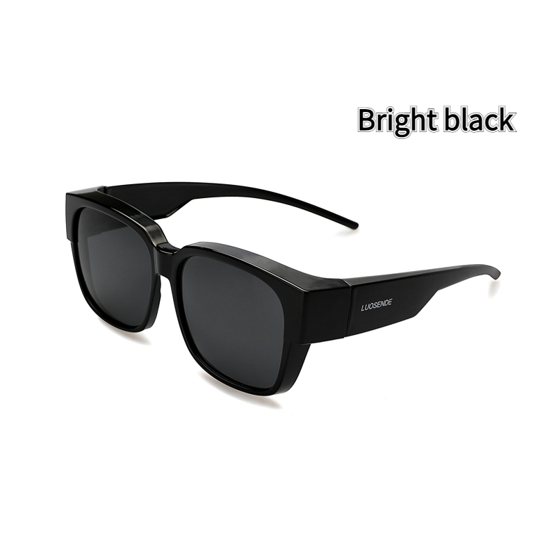 Polarized Fit Over Glasses Sunglasses UV Protection. Classic & Retro Non-Bulky Style - Specially designed over the glasses sunglasses, fit over for men women prescription eyeglasses or reading glasses. Polarized Lens Brings Clear & Comfortable Vision - TA