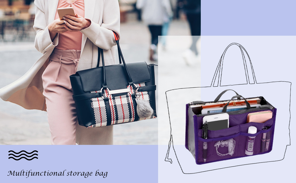 Handbag Organizer Insert