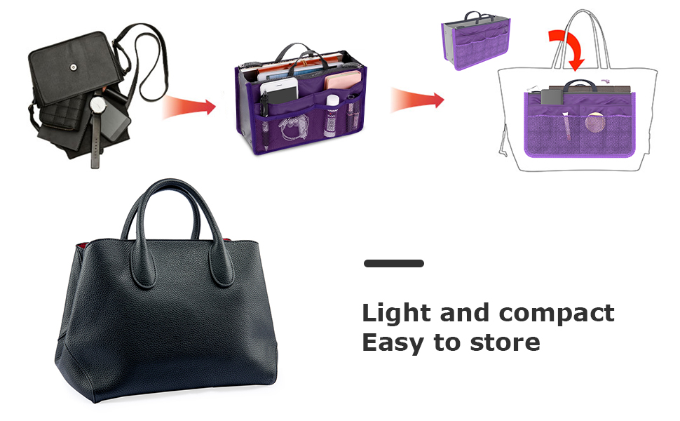 Handbag Organizer Insert