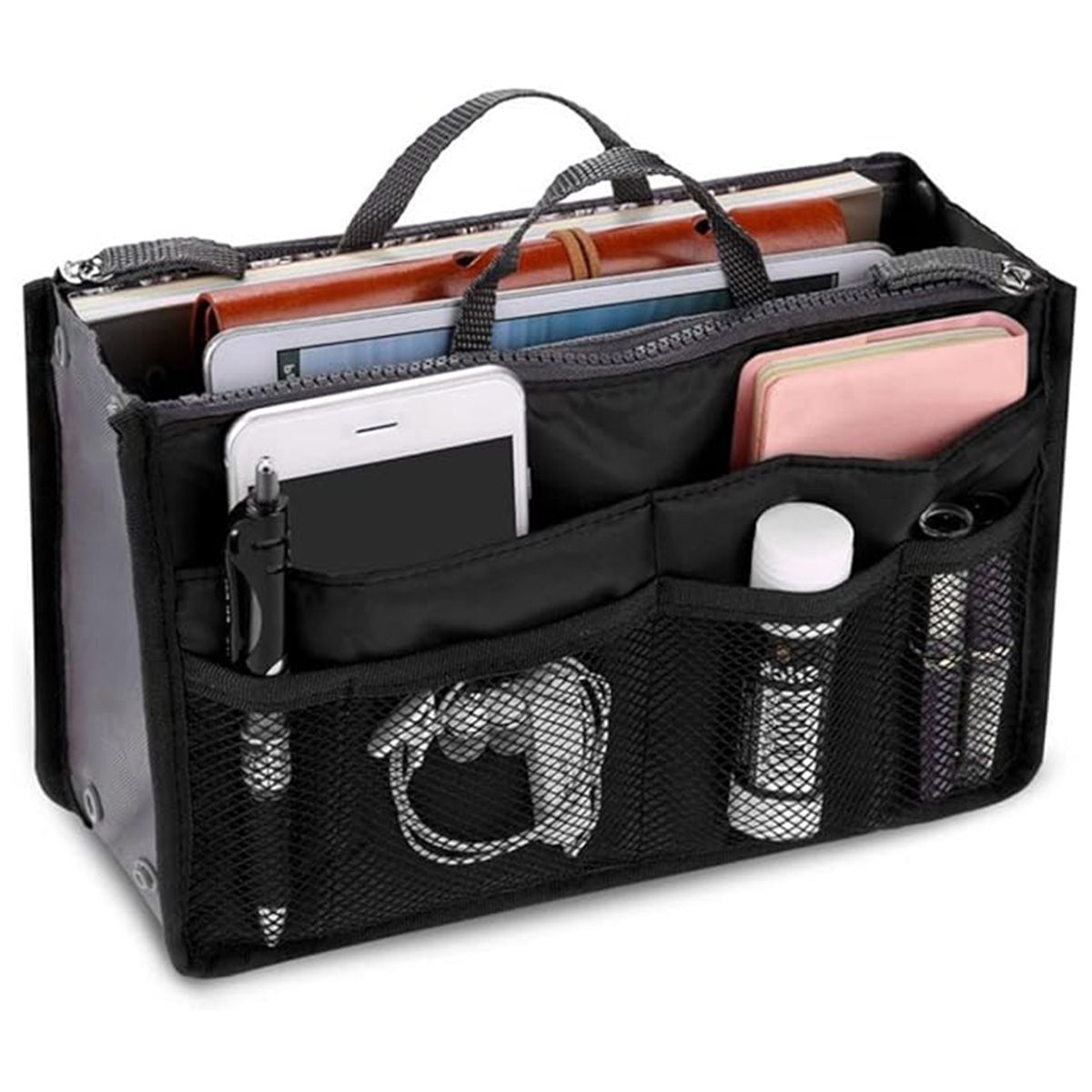 Handbag Organizer Insert with 13 Pockets