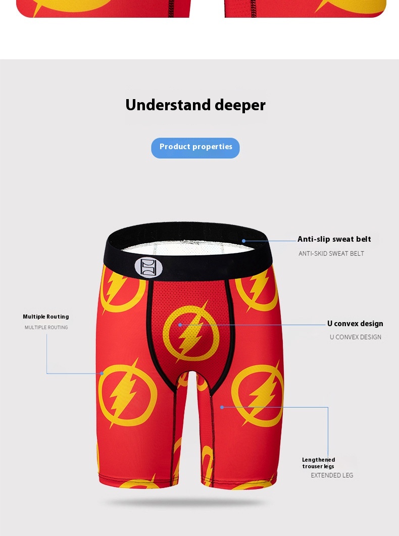 Title 8, Cartoon Boxershorts voor Jongens Heren Sport On...