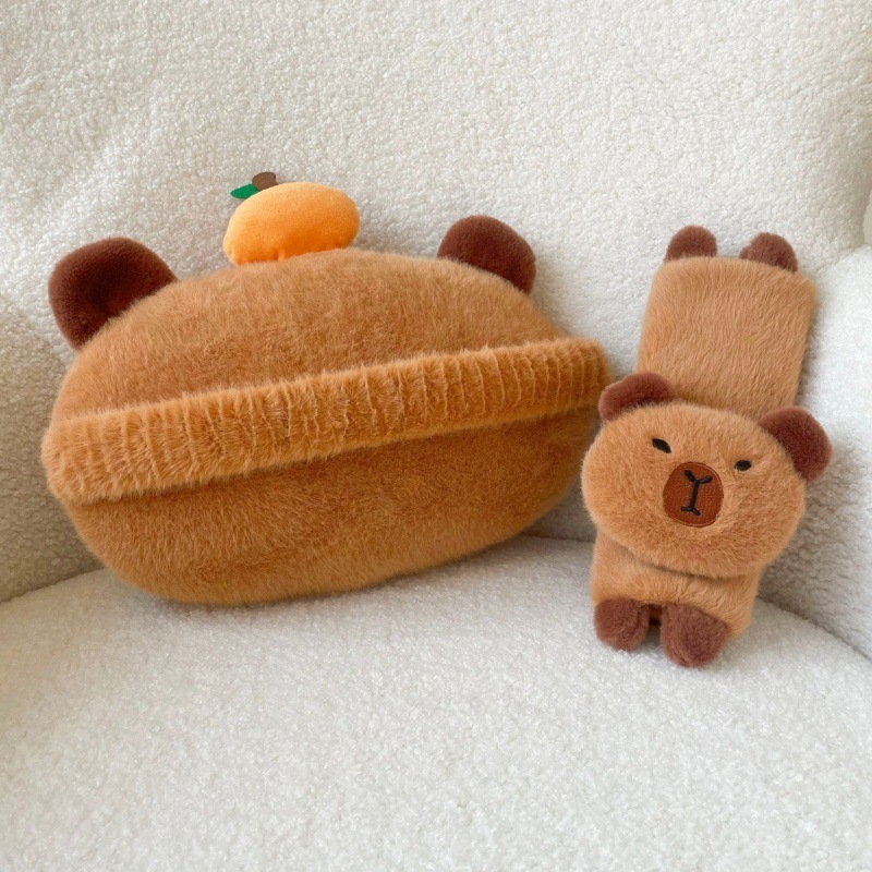 Title 5, Almohada de coche Capybara, almohada bonita de ...