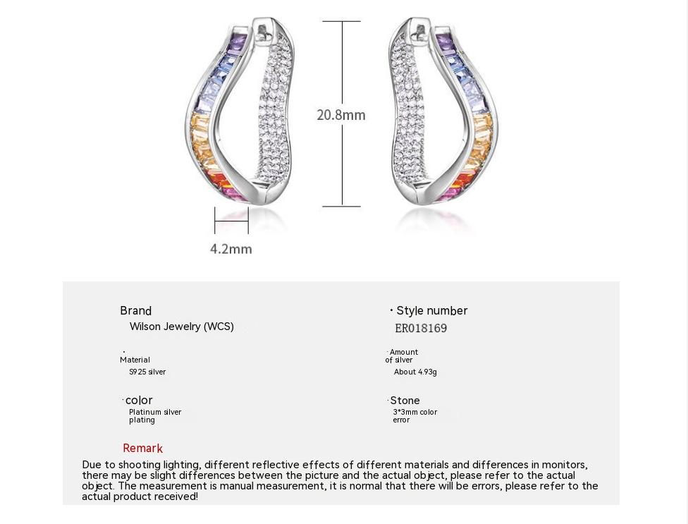 Title 1, Pendientes Irregulares de Diamantes S925 Plata ...