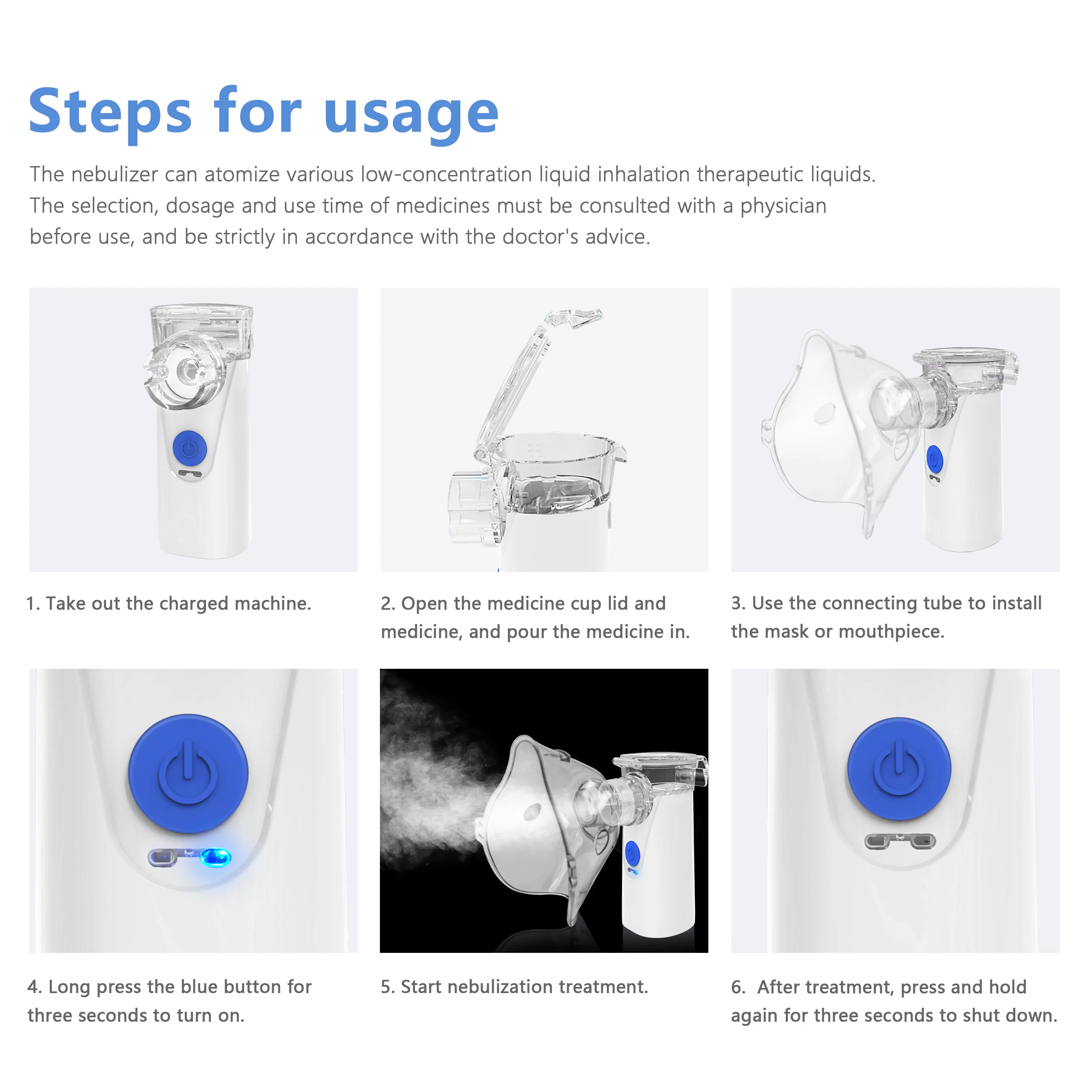 Title 7, Atomizador Infantil para el Hogar Microrred Por...