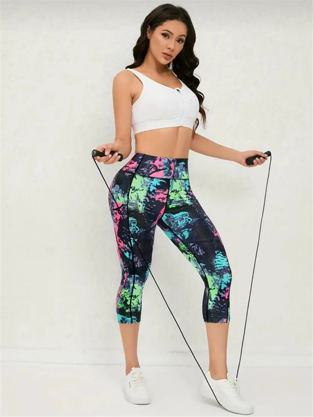 Title 5, Leggings de yoga ajustados, efecto "piel desnud...