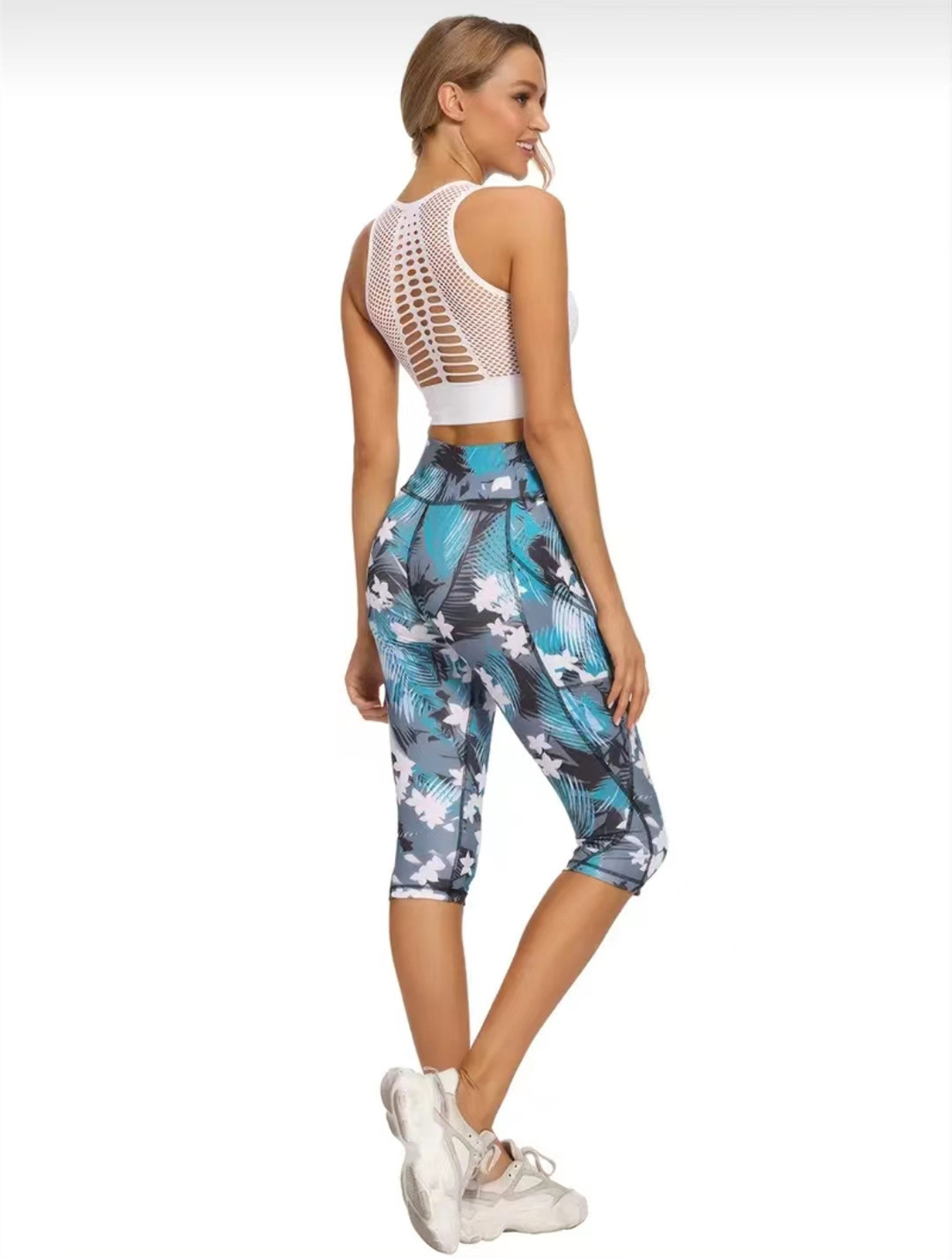 Title 7, Yoga fitness legging, huidskleur, buikcorrigere...