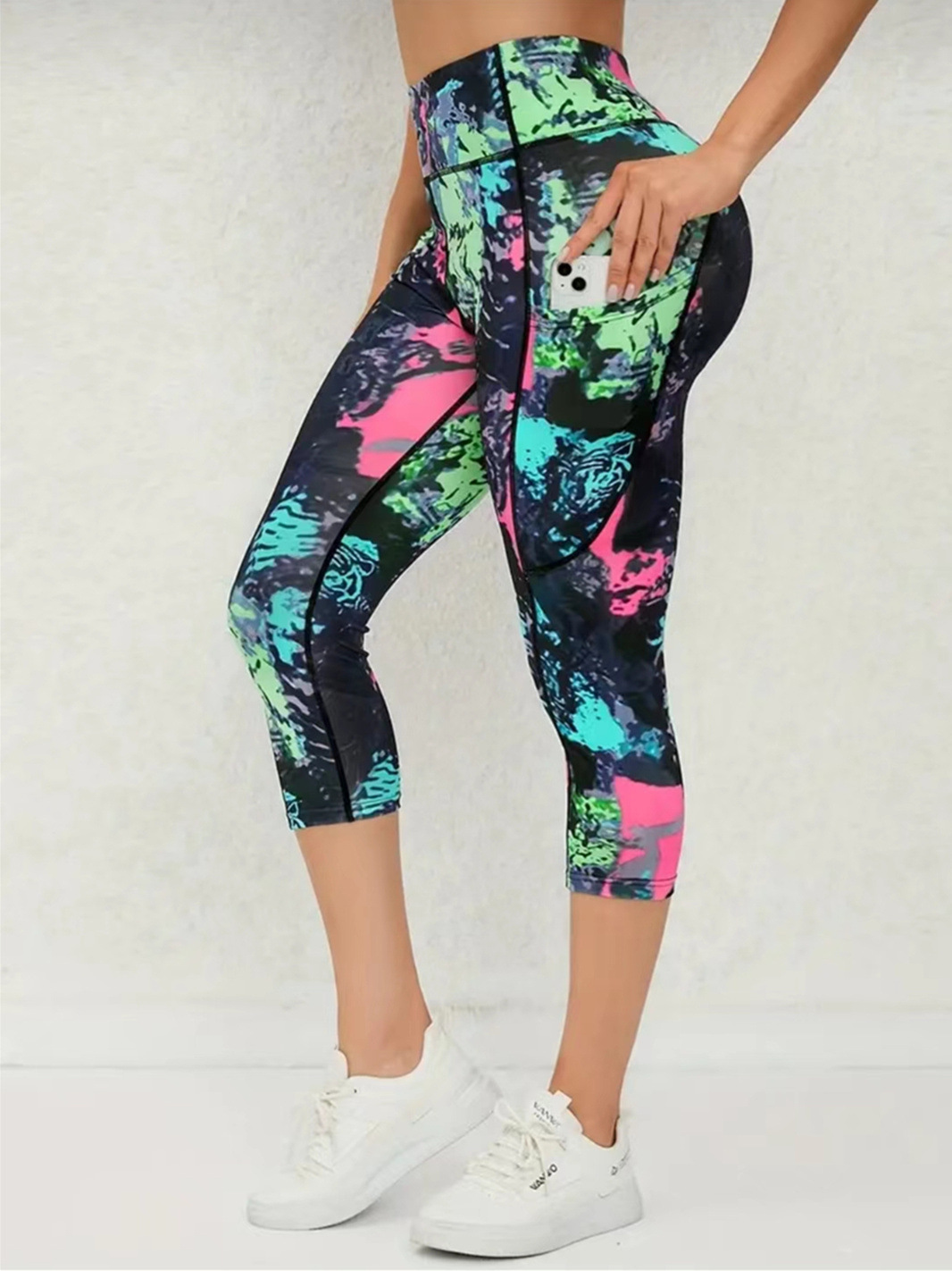 Title 11, Yoga fitness legging, huidskleur, buikcorrigere...