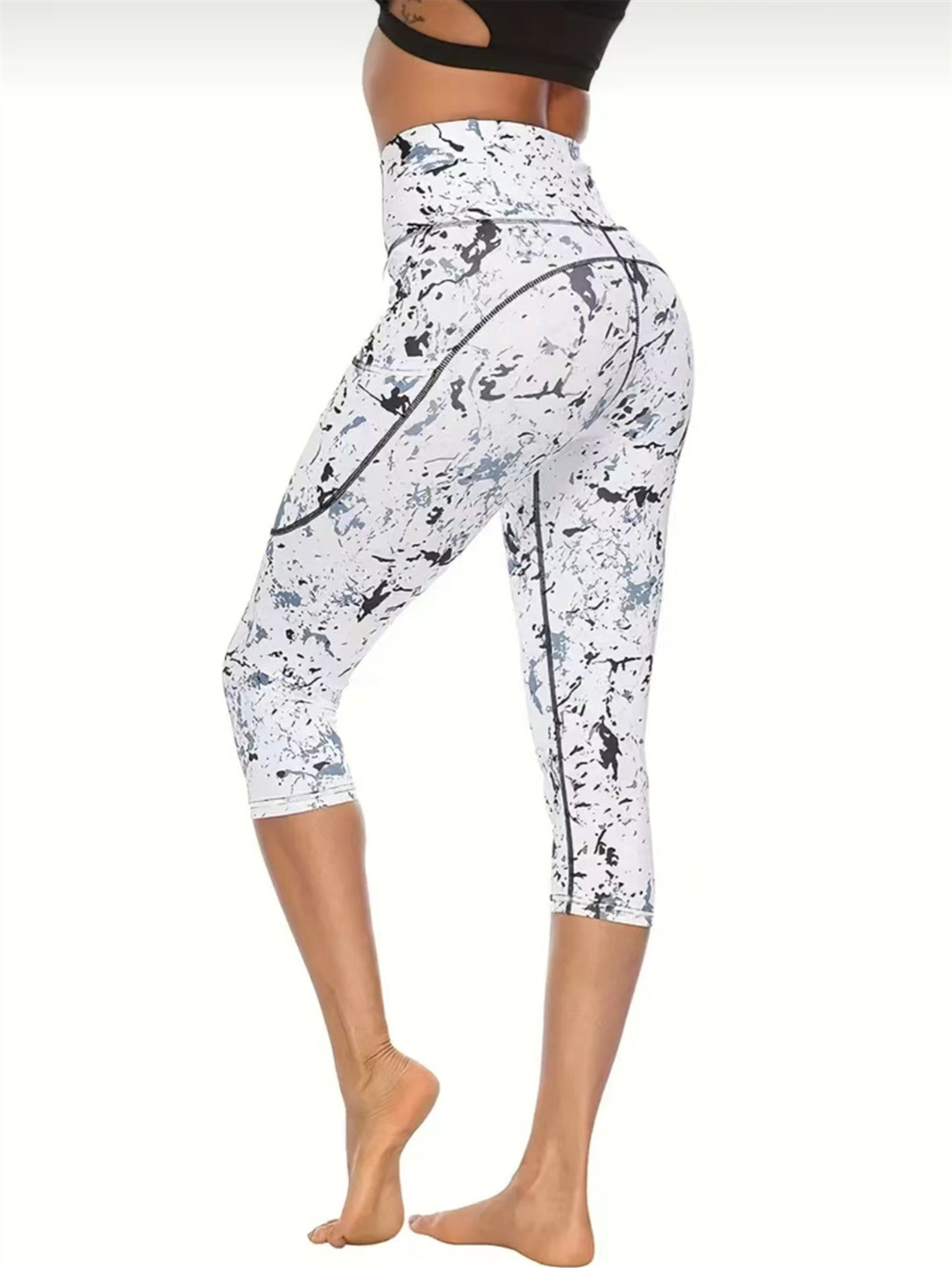 Title 15, Leggings de yoga ajustados, efecto "piel desnud...