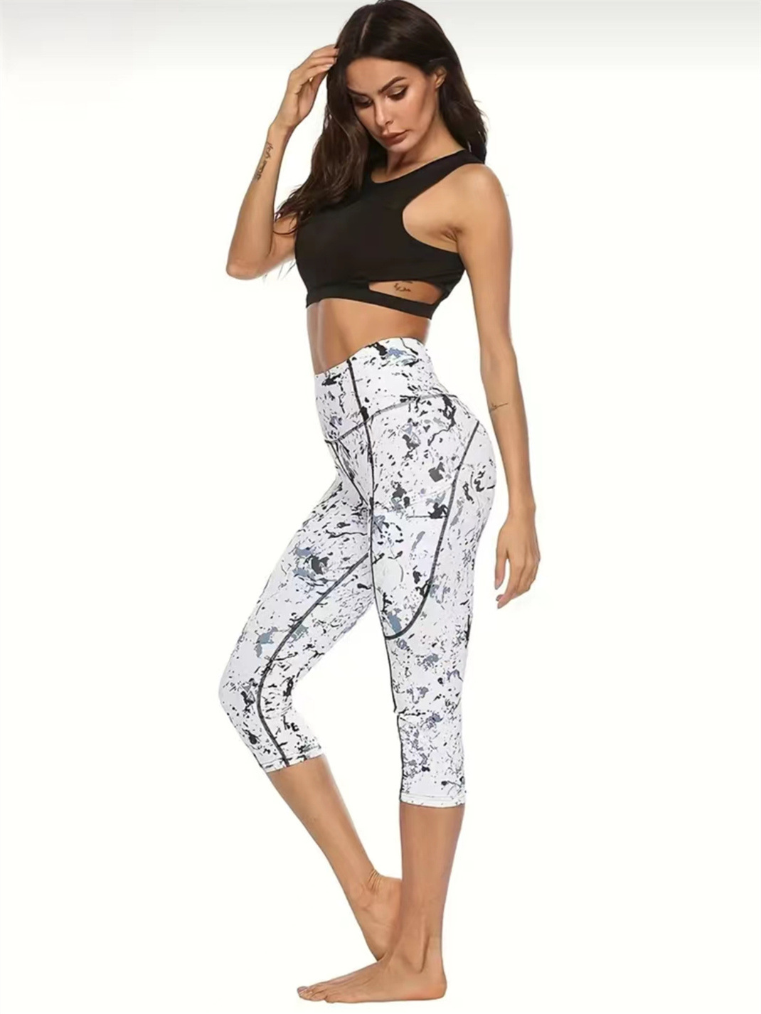 Title 21, Leggings de yoga ajustados, efecto "piel desnud...