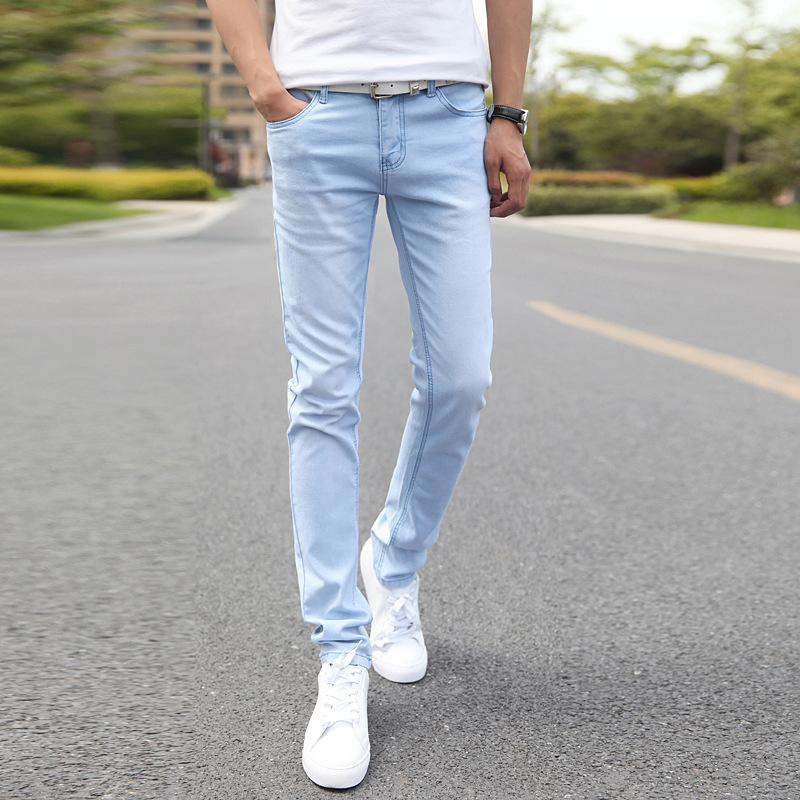 Title 2, Calça Jeans Stretch Pés Slim Masculino