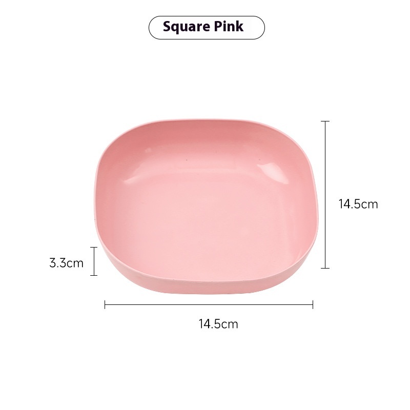 Title 2, Household Saucer Plastic Side Plate Snack Fruit...