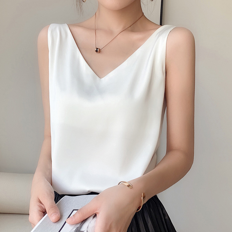 Title 6, Summer Simulation Silk Camisole Women