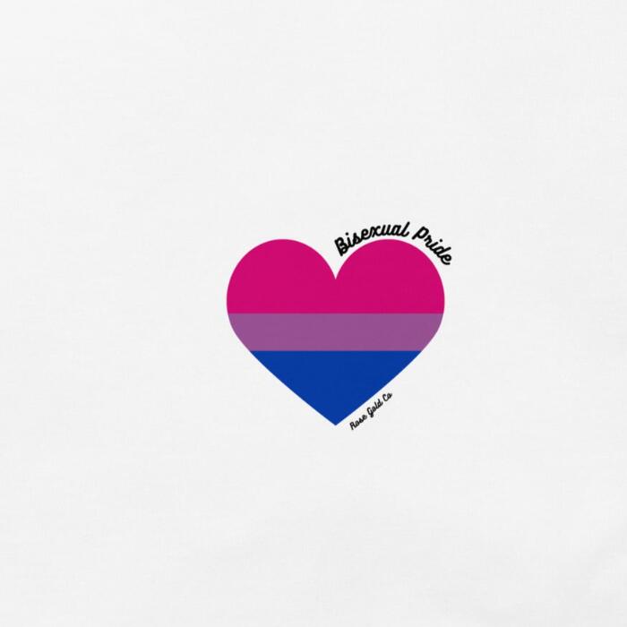 Title 3, T-shirt drapeau de la fierté bisexuelle, impres...