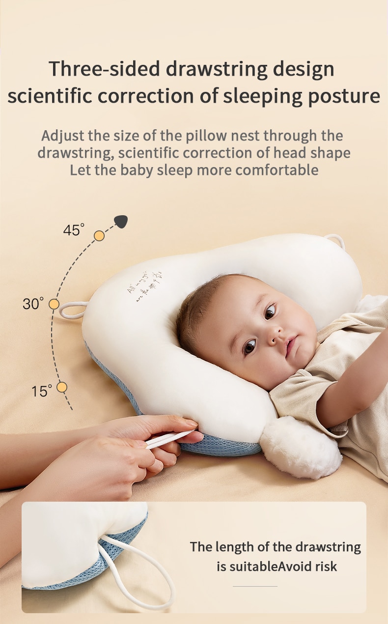 Baby Head Shaping Pillow for Flat Head Syndrome - Orthopedic | Dream