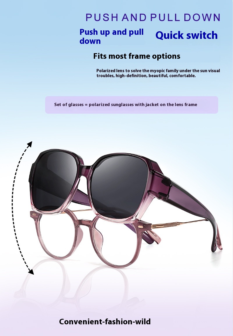 Title 3, Women Can Wear Myopia Sunscreen Polarized Sungl...