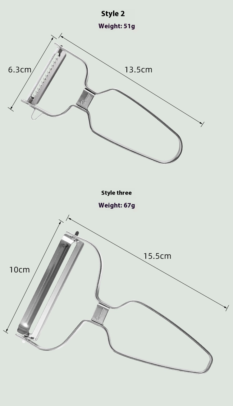 Title 10, Simple And Portable Home Kitchen Fruit Peeler