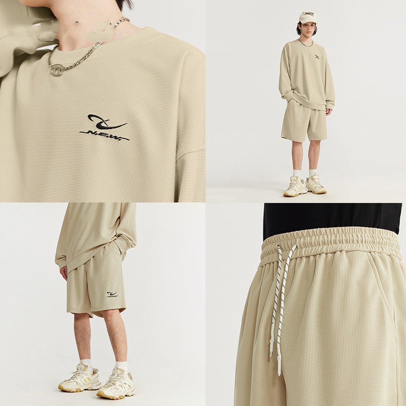 Title 4, American longsleeve met shorts voor heren, idea...